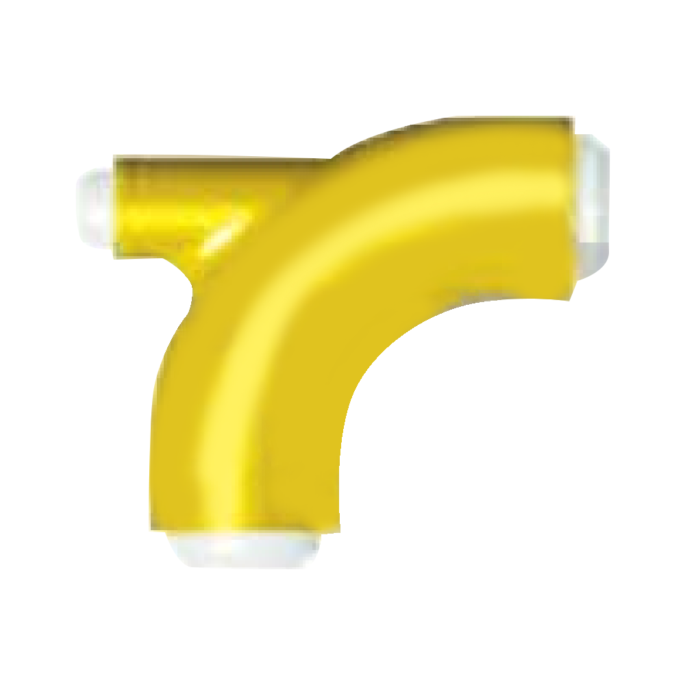 90° Long Sweep Albue med 2